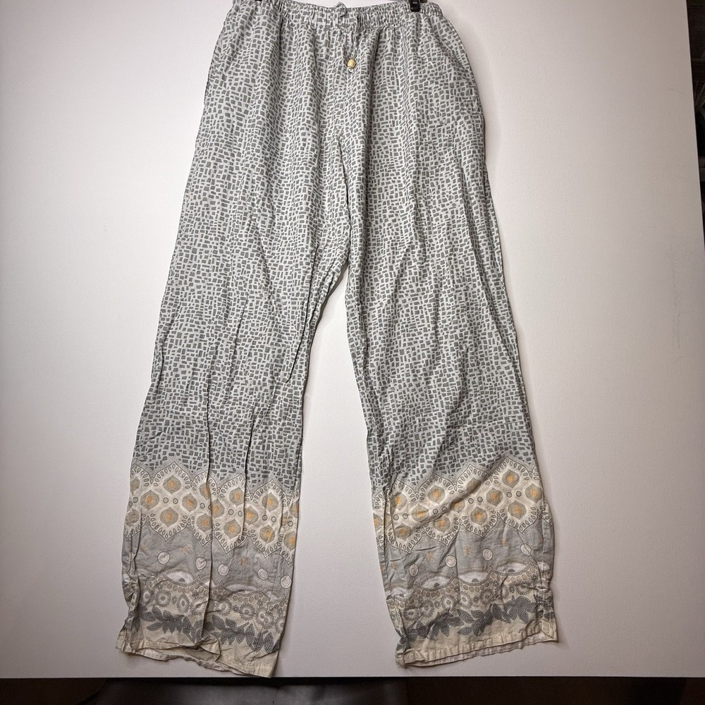 Punjammies Women's  Patterned Sleepwear Lounge Pants Size M 100% cotton